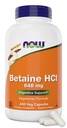 Jetzt Betaine HCl 648mg 240 Veg Kapseln (Pack von 2) - Verdauungsenzyme Supplement - Verbessert mit Pepsin Protease für Protein Digestion Support
