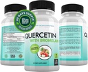 DOKTOR EMPFEHLUNGEN Quercetin 800mg w/Bromelain 165mg Pro Serving- 120 Veggie Kapseln-Full 60 Tage Versorgung, Vitamin-Zusatz zu Unterstützung & Bioflavonoide, Glutenfrei, Non-GMO