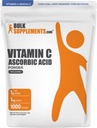 BulkSupplements.com poudre d'acide lipoïque alpha - supplément ALA, supplément antioxydant - sans gluten, 600mg par portion, 1kg (2,2 lbs) (paquet de 1)