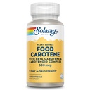 SOLARAY Food Caroten, Vitamin A 10000 IU | Gesunde Haut, Augen, Antioxidans & Immununterstützung (100 CT)