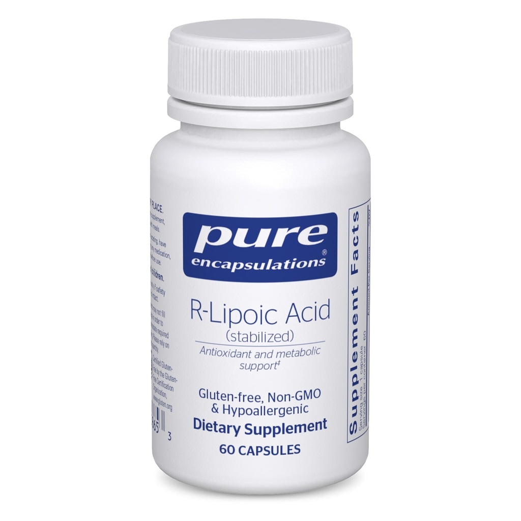 Encapsulations pures Acide R-Lipoique (Stabilisé)
