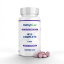 Methyl-Life B12 Complete Professional Strength Active B12 3 Months Supply. Kaubare 2,5 mg Methylcobalamin Methyl, 1,25mg Hydroxocobalamin (Hydroxy) und 1,25 mg Adenosylcobalamin