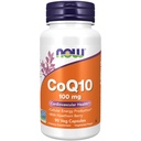MAINTENANT Compléments alimentaires, CoQ10 100 mg avec Berry Hawthorn, Classe pharmaceutique, Forme All-Trans produite par Fermentation, 90 Capsules de Veg
