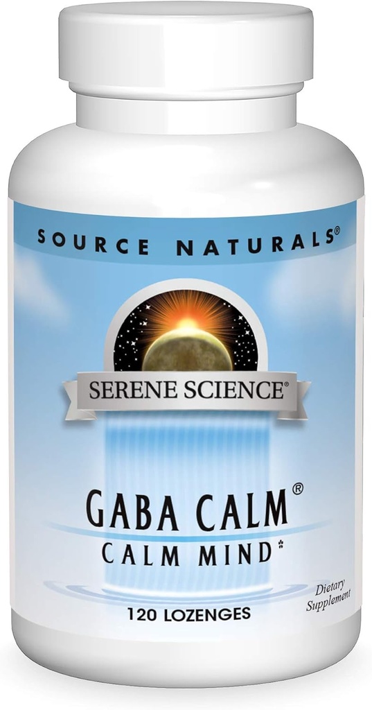 Quelle Naturals Serene Science, GABA Calm Schnell lösen Peppermint Flavor - 120 Lozenges