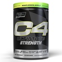 Cellucor C4 Ultimate Strength Pre Workout Powder - Tri-Stim Experience 300mg Caffeine+TeaCrine+Dynamine - Creatine & Beta-Alanine - Energy Supplement for Men & Women - Sour Green Apple, 20 Servings