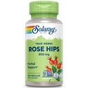SOLARAY Rose HIPS Fruit 550mg | Gesunde Haut, Gelenke & Immunfunktion Unterstützung | Quelle von Vitamin C & Bioflavonoids | Non-GMO & Vegan | 100 VegCaps