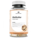 Nature Restore Supplément extrait de champignons Shiitake, 90 capsules, concentration élevée de polysaccharide de 30%, non-OGM, sans gluten