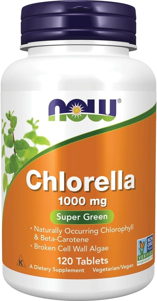 Chlorella 1000 milligrammes 120 onglets