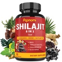Shilajit Himalayan Kapseln - 3 Monate Versorgung - Kombiniert Ashwagandha, Ginseng, Saw Palmetto, Maca, Tribulus, Chaga, Black Pepper