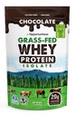 Opportuniteas Grass Fed Chocolate Whey Protein Isolate Powder - 20g Protein Pulver ohne künstliche Süßungsmittel, Hormonfreie Happy Cows, Non GMO - 1lb