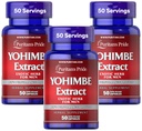 Puritan's Pride Yohimbe 1000 Mg, 50 Count, Gemüsezellulose, Gelatine (Pack von 3)