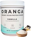 Organic Plant-Based - Reis, Pea, Kürbis Seed Protein Pulver - Vanille - Verdauungsenzyme enthalten, keine Additive, Dairy-Free, Soy-Free, Keto-Friendly, Gluten-Free, Non-GMO - 17 Servierungen (442g)