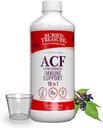 Buried Treasure ACF Extra Strength Immune Support, 16oz. mit Dose Cup, Vitamine und Kräuter, Diät Immunität Boost Supplement