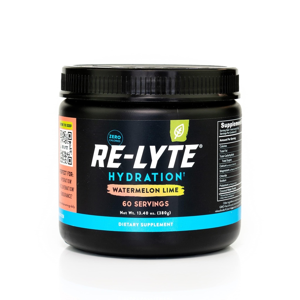 Mélange de poudre d'électrolyte d'hydratation de ré-Lyte REDMOND (Lime de pastèque)