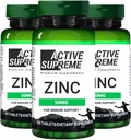 3 Pack Zink Citrat 50 mg - Ergänzung Immunsystem und reproduktive Gesundheit unterstützen