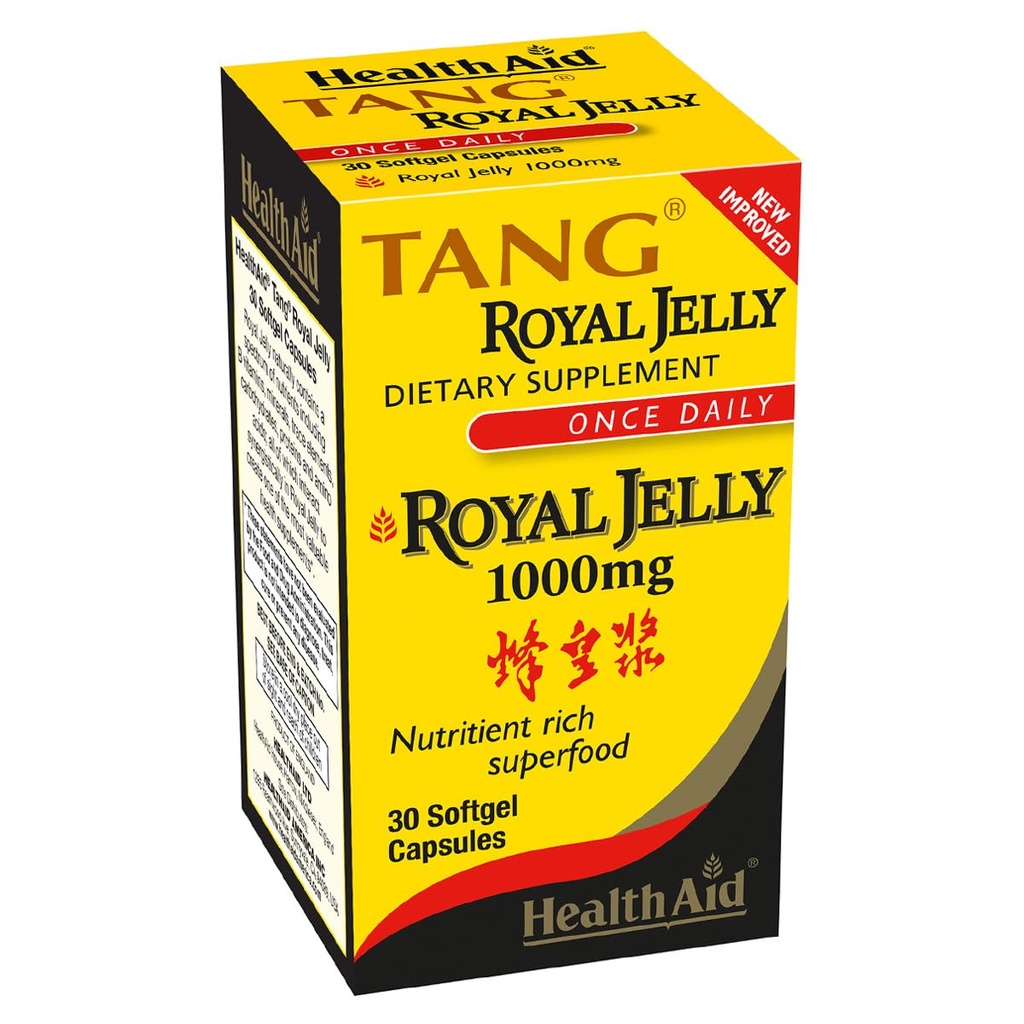 Gesundheitshilfe, Tang Royal Jelly 1000mg, 30 Softgel Kapseln