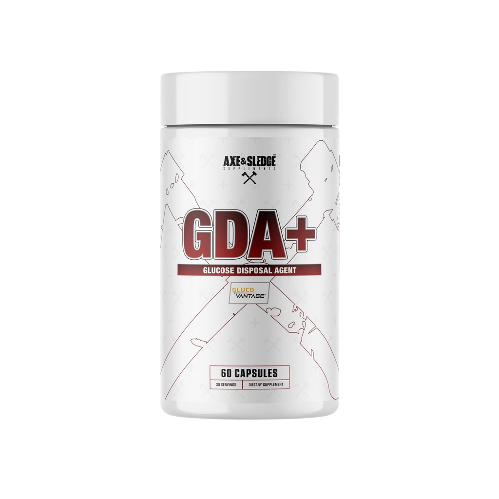 Axe & Sledge GDA+ Glucose Disposal Agent | Supports Nutrient Absorption, Stable Blood Glucose, and Muscle Glycogen Replenishment | 30 Servings