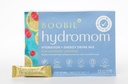 Boobie Hydromom Superfood Electrolyte Drink Mix, Blue Raspberry Lemonade | Refreshing Energy & Hydration Boost for Mamas | On-The-Go & Travel Essentials for Pregnancy, Lactation, &amp; Beyond, 15 Packets