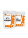 BulkSupplements Beta Alanine 500g + BCAA 2:1 500g Bundle