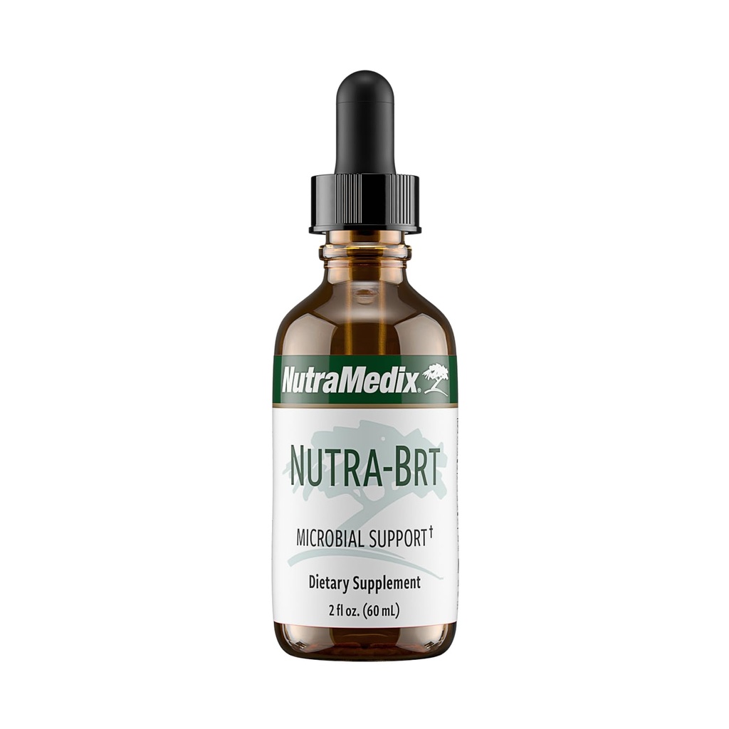 Nutramedix Nutra BRT - Supplément à base de plantes liquides pour Gut Health & Immune Support - Cumanda Bark & Houttuynia Leaf pour la santé digestive - Supplément du système immunitaire (60mL)