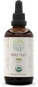 HerbEra Wild Yam B120 USDA Organic Alcohol-Free Herbal Extract Tincture, Concentrated Liquid Drops Natural Wild Yam (Dioscorea Villosa) Dried Root 4 fl oz