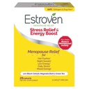 Estroven Stress Relief & Energie-Boost für Menopause Relief - 28 Ct. - Klinisch bewährte Inhaltsstoffe liefern Stress & Energie-Unterstützung + Nacht-Sweats & Hot Flash Relief - Drug-Free und Gluten-Free