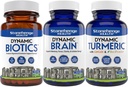 Stonehenge Health Dynamic Biotics Probiotic, Dynamic Brain, Dynamic Turmeric: Energy, Joints, Digestion, Soutien cognitif, Mémoire, Focus, et Clarity