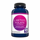 MD Life L-Methylfolat 1 mg Supplement - Professional-Grade Active L Methylfolate Supplement - 90 Kapseln - L-Methylfolat 1mg - Maximum Potency MTHFR W/ Essential Amino Acids