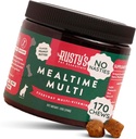 Premium Dog Multivitamin Supplement (170 Chews) - Mealtime Multi - mit CoQ10 - Probiotics - Kürbis - Immununterstützung - Fördert bessere Gelenkmobilität - Gesunde Haut & Coat - Made in USA