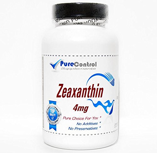 Zeaxanthin 4mg // 100 Capsules // Pure // by PureControl Supplements