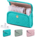 BAGSFY Weekly Pill Organizer 3 Mal am Tag in einem niedlichen Stoff Pille Fall, Medizin Pill Organizer, Pille Box, tragbare Reise Pille Fall, Pille Container für Medikamente, Vitamine, Fischöle, Ergänzungen