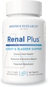 Biotics Research Renal Plus – Botanische, Glandulare und Ernährungsunterstützung für optimale Nierenfunktion. Nierengesundheit & unterstützt Urologische Funktion –Ulva ursi, Buchu Leaf, Echinacea, Cranberry–180Tabs