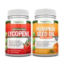 NutriONN Kürbis Seed Oil Softgels Lycopene Kapseln Combo - Gezielte Unterstützung für Prostata & Urinary Health