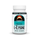 Quelle Naturals L-Lysine freie Form -Aminosäure Supplement unterstützt Energiebildung & Collagen* - 500 mg- 50 Tabletten