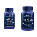 Life Extension Super Omega-3 Plus EPA/DHA Fischöl, Sesam Lignane & Zwei-Per-Day High Potency Multi-Vitamin & Mineral Supplement