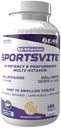 EAS SportsVite High Potency Multivitamin for Athletes | Vitamin & Mineral Nutrient Blend | 2300mg Beta Alanine, 2000mg Carnitine Tartrate | 180 Tablets