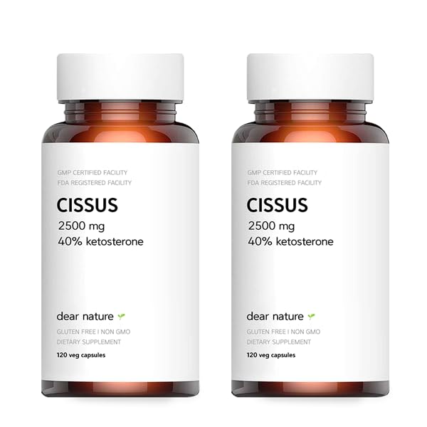 Cissus Extract [Premium] 2500mg, 120 caps (Pack of 2)