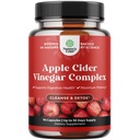 Nettoyer les capsules de vinaigre de cidre de pomme - ACV Cleanse et les pilules de désintoxication pour la santé gustative et digestive avec Slimming Cayenne - Capsules de vinaigre de cidre de pomme extra-fort pour Gut Cleanse et de désintoxication corporelle complète (30 portions)