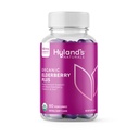 Hyland's Organic Elderberry Plus Gummies, Aileron noir biologique avec ZINC et vitamine C, Supplément de soutien immunitaire pour adultes, 60 Gummes végétaliens (30 jours)