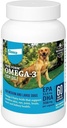 Snip Tipps Omega-3 Fish Oil Liquid Supplement für mittlere und große Hunde, 60 Zähler