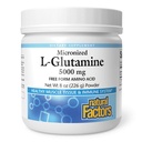 Natural Factors, Micronized L-Glutamine Drink Mix 5000 mg, Supports Muscles and Immune Function, 8 Oz