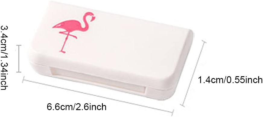 SagaSave Travel Pille Case 3 Komponenten Tragbare Pille Case Dustproof und Feuchtigkeit-Proof Tägliche Pille Fall Kleine Pille Box für Vitamine, Fischöl, Nahrungsergänzungsmittel (Cactus)