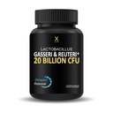 HUMANX Lactobacillus Gasseri & Reuteri + 20 Milliarden CFU Plus Organische Präbiotika und Punicaligans - Probiotische Ergänzungen - USA Made - Non-GMO - Performance Driven Delayed Release Kapsel