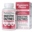 Physicians CHOICE Verdauungsenzyme - Multi Enzyme, Bio-Präbiotika & Probiotika für Verdauungs- und Gutgesundheit - Meal Time Discomfort Relief & Bloating - Dual Action Approach - 180 CT