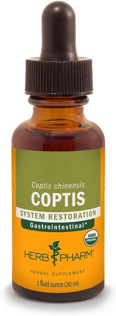 Extrait liquide de pharm Coptis pour le soutien digestif, 1 Fl oz