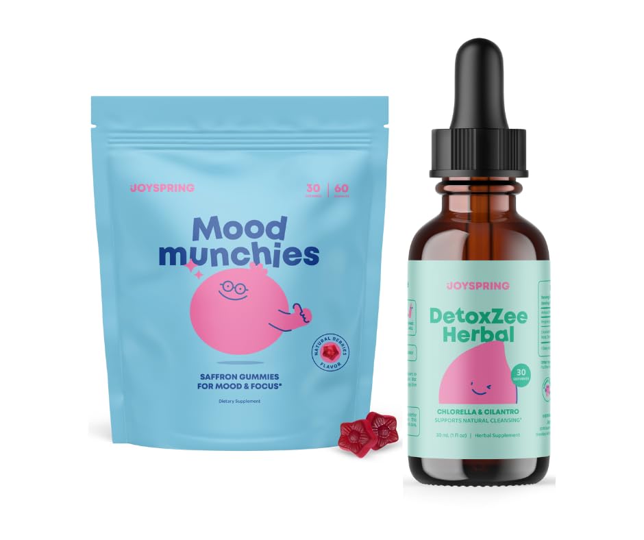 JoySpring Saffron Gummi und Kräuter Detox und Cleanse für Kinder