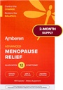 Amberen Menopause Supplement für Frauen, 120 Kapseln, Klinisch bewiesen, hilft Hormon Balance zu unterstützen, Hilft Relieve 12 Menopause Symptome: Hot Flashes, Nachtschwärmer, Mood Swings und mehr