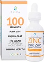 Eniva Liquid Zink Supplement Ultra Konzentrat Zink Tropfen für Immungesundheit 1.7 oz