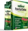 Pure Gut Detox - Colon Cleanse Cleanser Detox Cleanse Gut Cleanse für Männer mit Senna, Cascara Sagrada, Verdauungsenzyme, Probiotic Blend und Prebiotic - Bloating and Constipation Relief