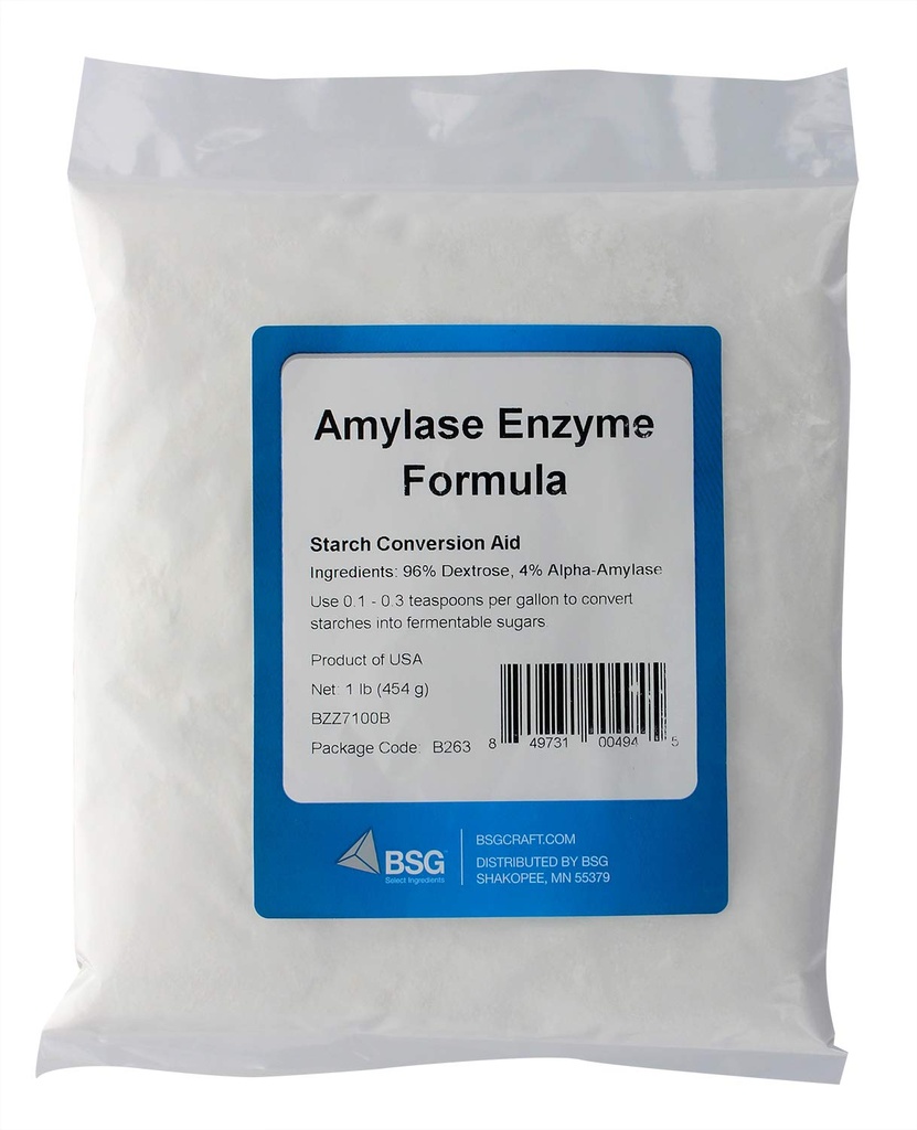 BSG Amylase Enzym Formel 1 lb